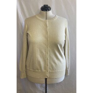 Charter Club plus size button up cardigan. Size 3x. New with tags.
